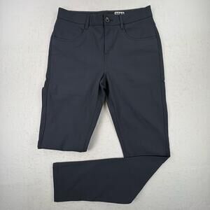 Vuori Men’s Meta Pant 30 Black Performance Stretch 5 Pocket Slim Fit Pants NEW
